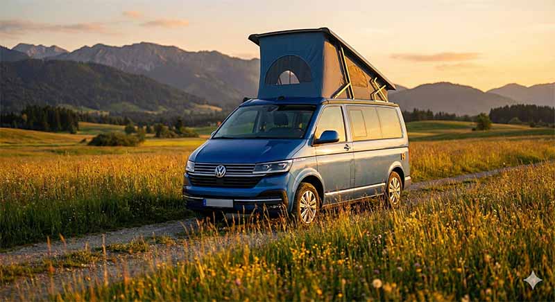 VW California nach der Bearbeitung